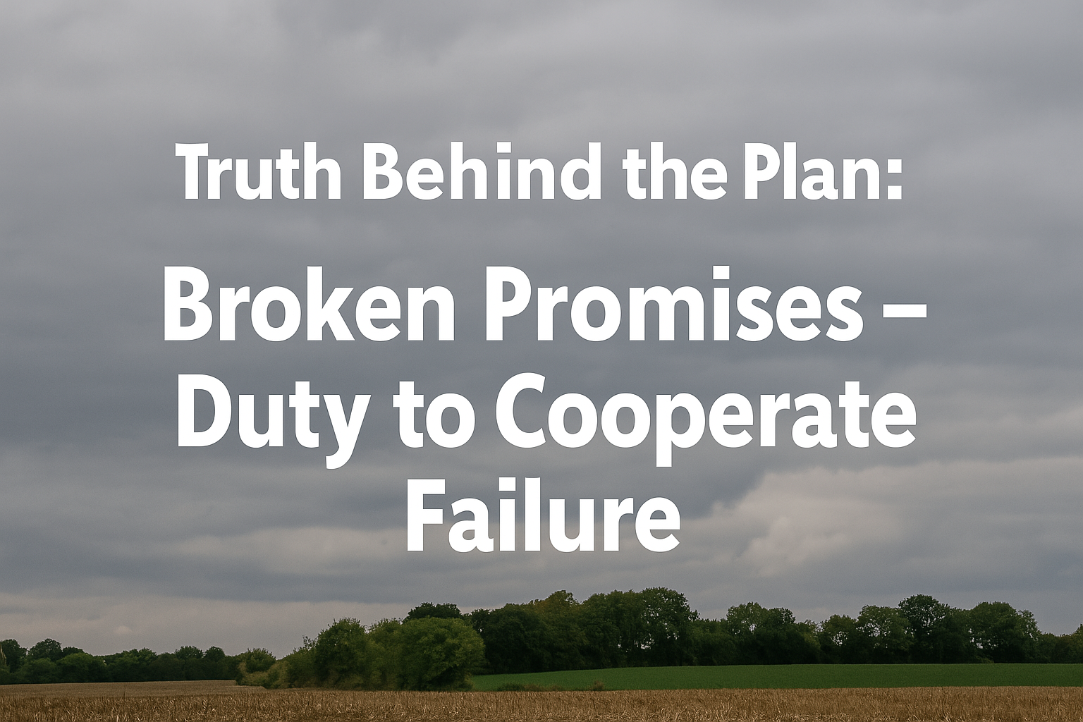 Disconnected cogs representing planning authorities not working together