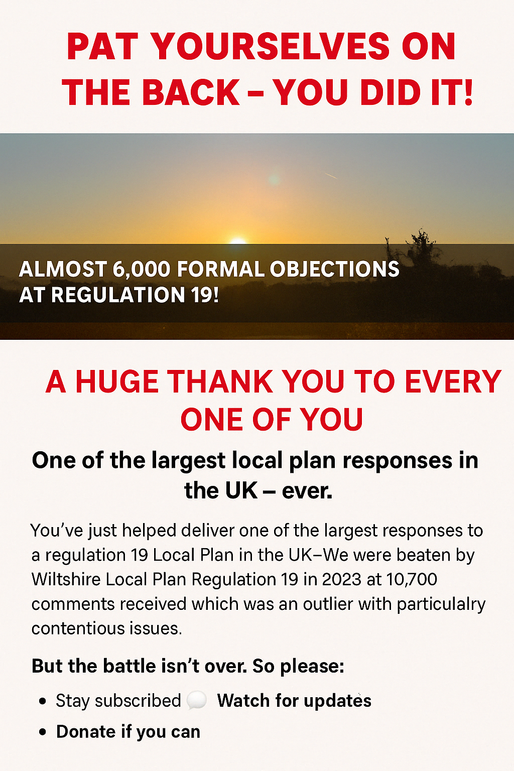 Campaign Newsletter – 03 April 2025